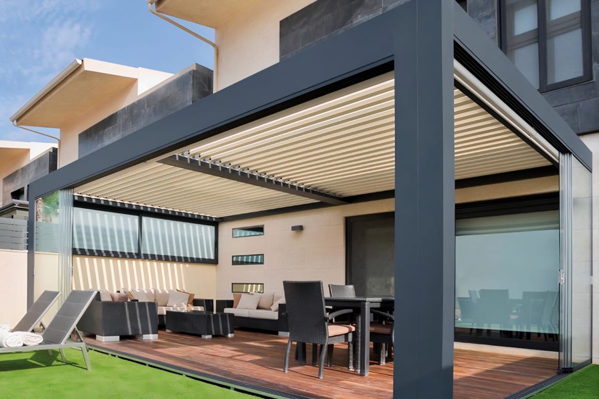 Pergole bioclimatiche - Eurofinestra