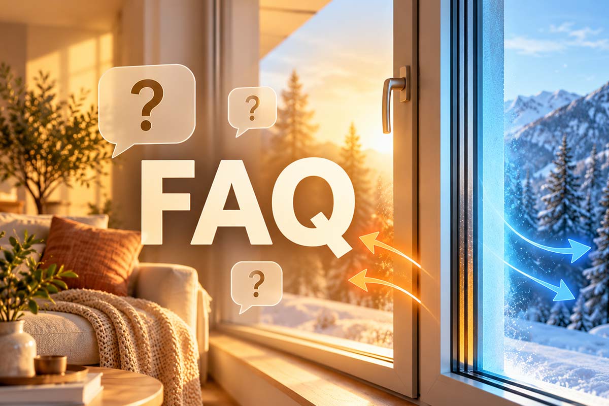 FAQ trasmittanza termica infissi